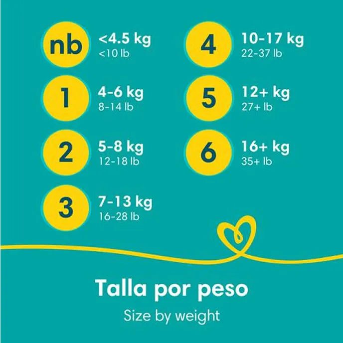 160 Pañales Bebe Recien Nacido T1 Sin Género