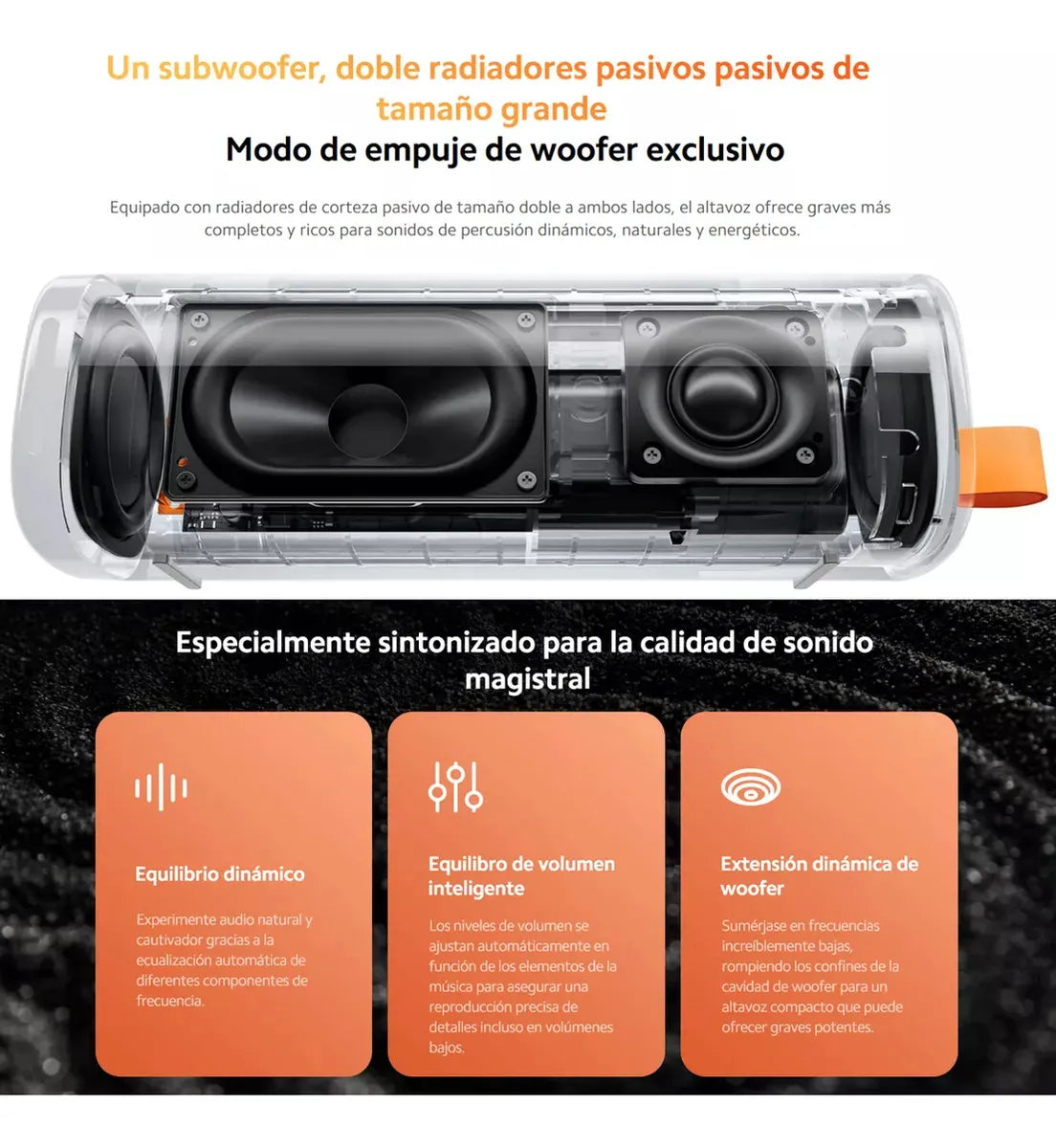 Xiaomi Sound Outdoor, Parlante Bt Portátil 30w Ip67 Tws, Red Rojo