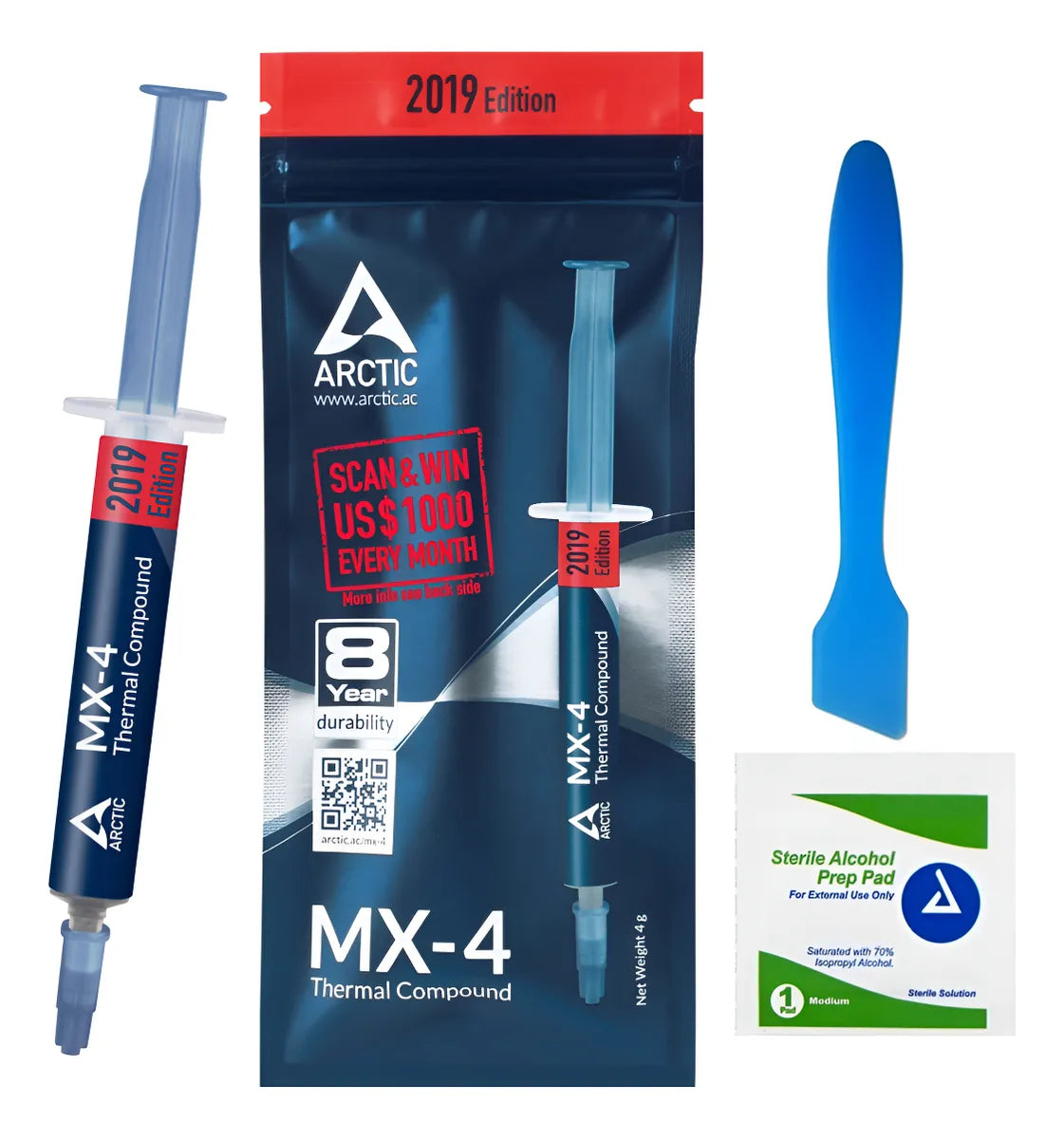 Pasta Térmica Disipadora Arctic Mx-4 Sellada 4 Gramos