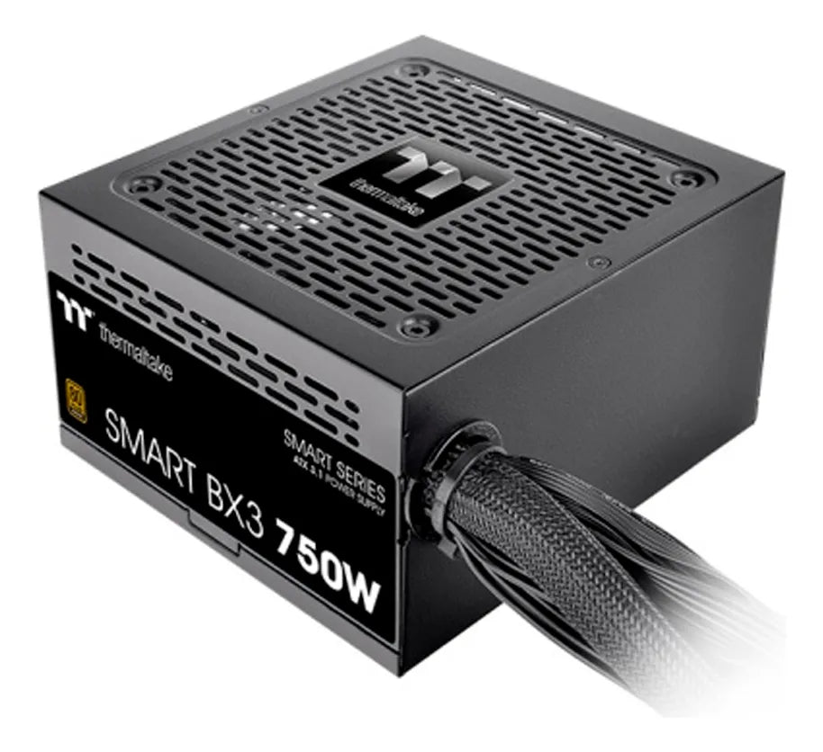 Fuente De Poder Thermaltake 750w 80+plus Bronze Bx3 Black