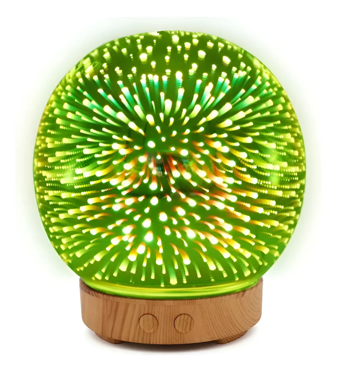 Difusor De Aromas Humificador Y Lampara Led - Blanco