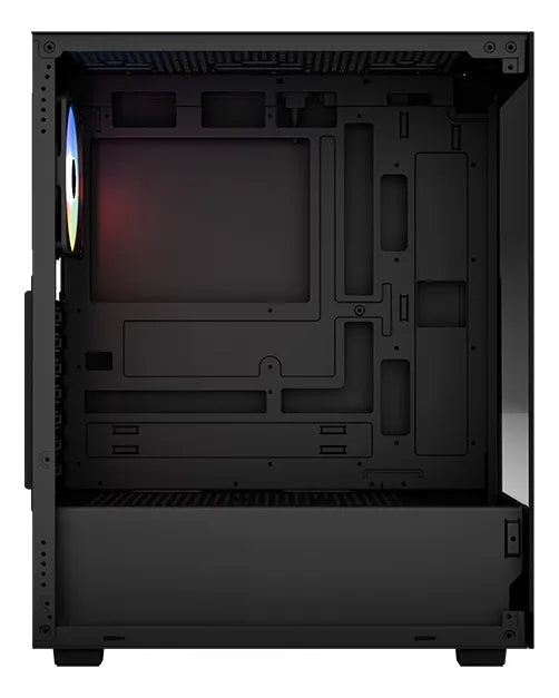 Chasis Gabinete Caja Gamer Aerocool Pivot Argb Color Negro