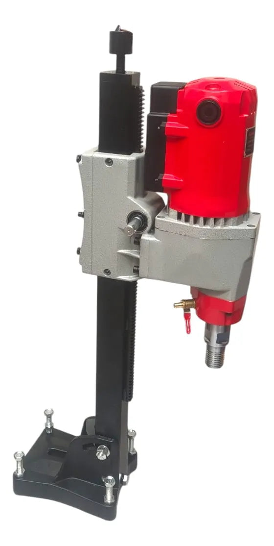 Taladro Saca Núcleos De Concreto 3200w Profesional Ferton Rojo 50hz