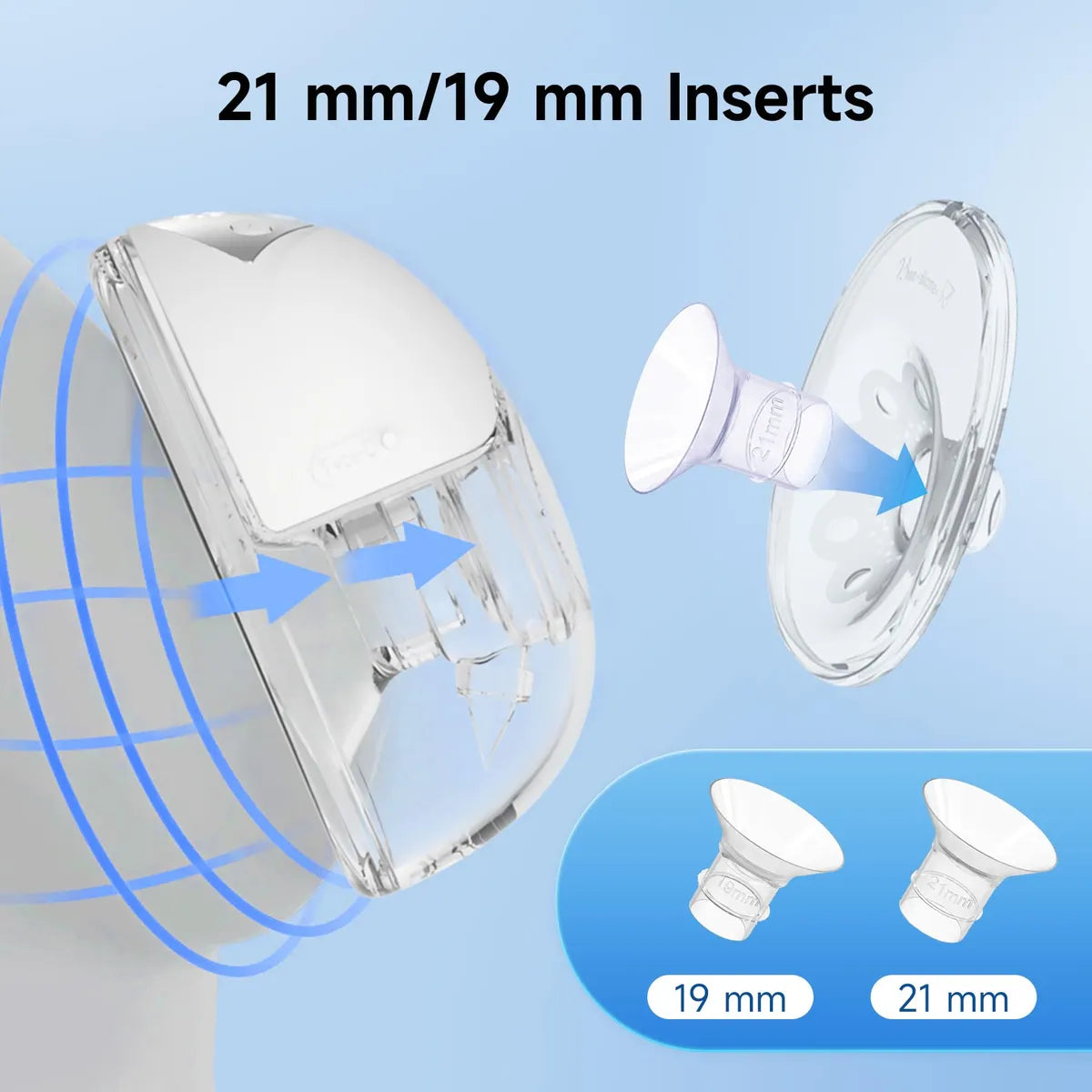 Extractor De Leche Electrico Portatil Manos Libres Con 4 Mod