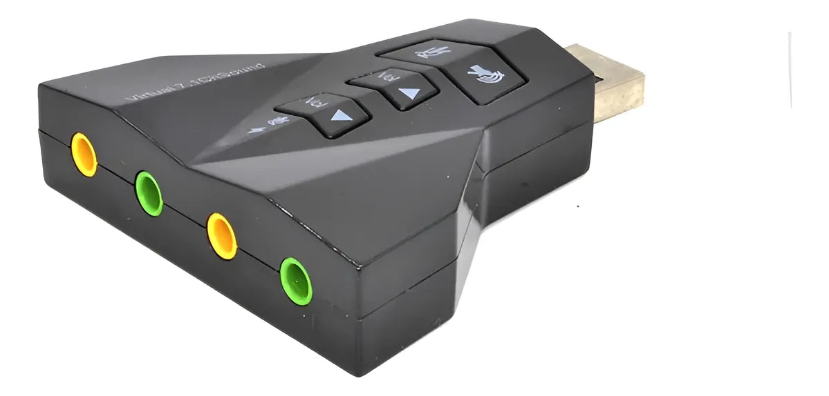 Tarjeta De Sonido Usb 7.1 Canales Plus Conversor Audio