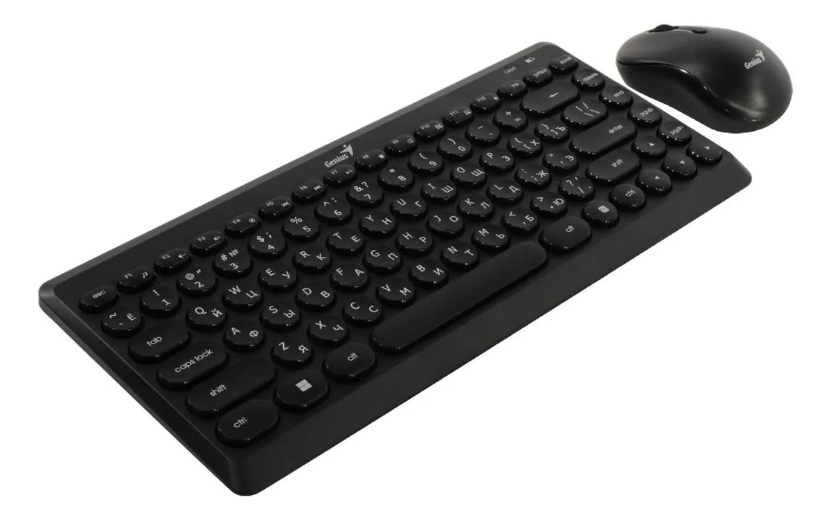 Teclado + Mouse Wireless Genius Luxemate Q8000 Reducido