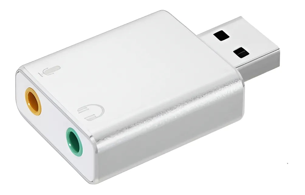 Tarjeta De Sonido Usb 7.1 Deluxe Externa Usb Adaptador Color