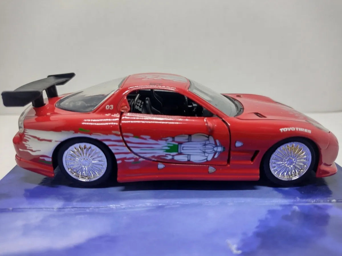 Jada - Rapido Y Furiosos - Dom´s Mazda Rx-7 Rojo 1:32 R