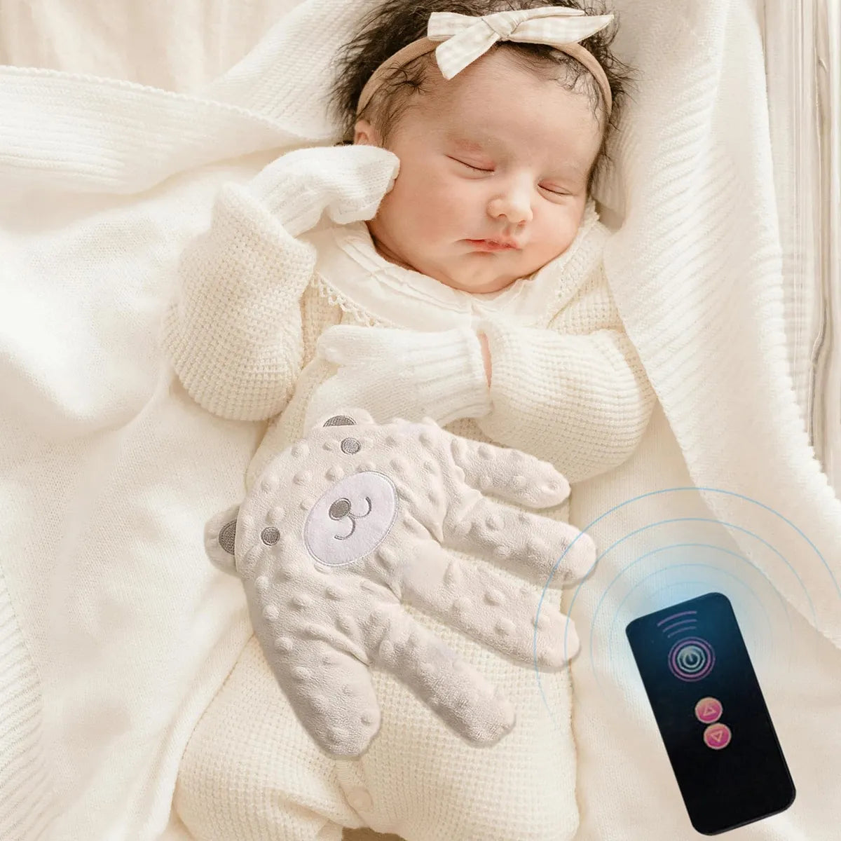 Palma Calmante Eléctrica Para Bebé Patrón Para Dormir