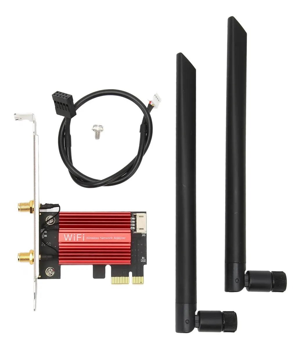 Adaptador Wifi Bluetooth Pc Tarjeta Red Pcie Doble Banda 5g