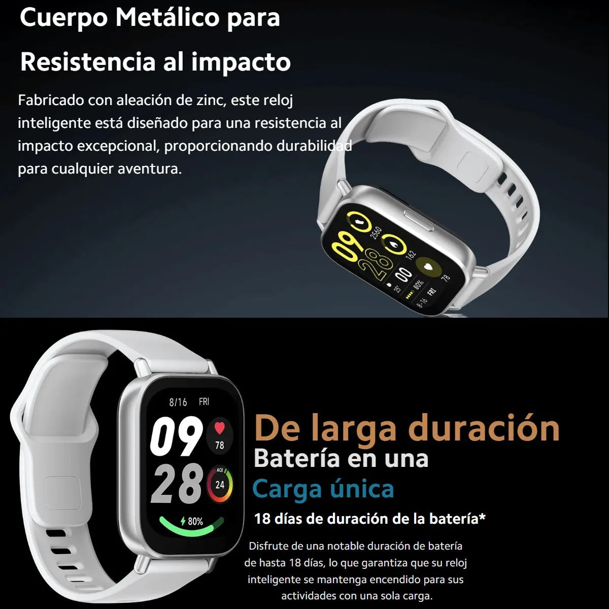 Xiaomi Redmi Watch 5 Active, Smartwatch Con Llamadas Bt, Blk Negro Negro Negro