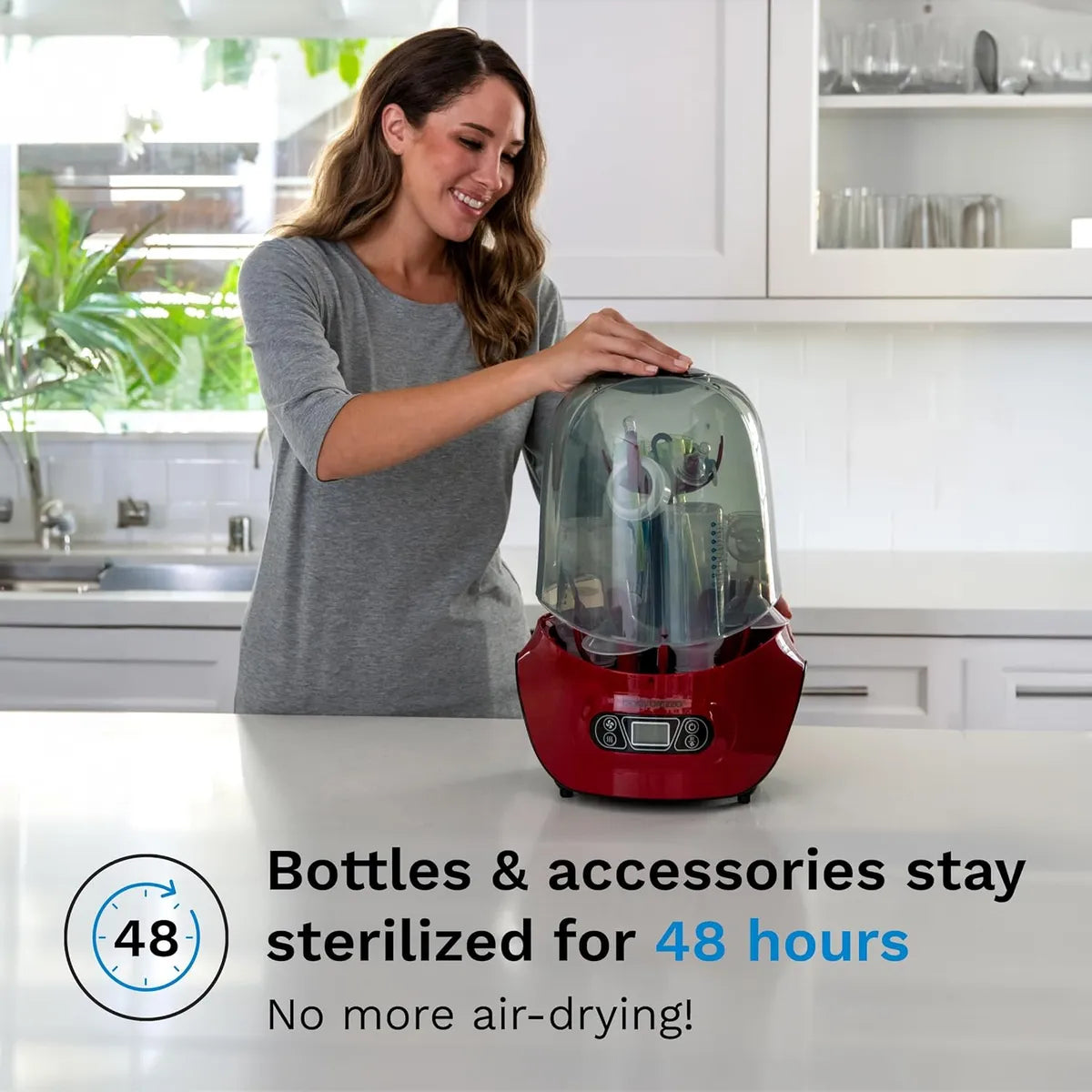 Esterilizador Rápido Baby Brezza Para Biberones Y Accesorios