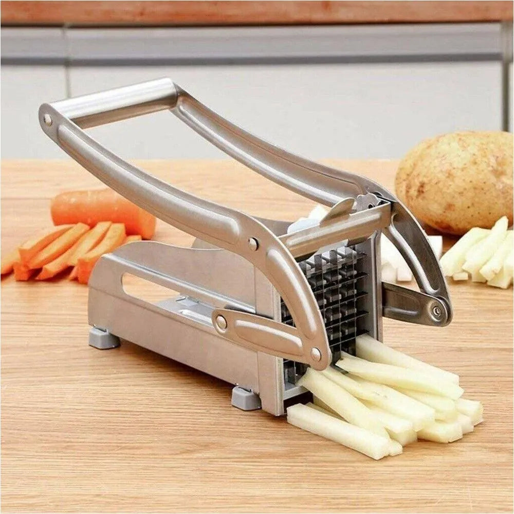 Cortador De Papas Verduras Potato Chipper Acero Inoxidable