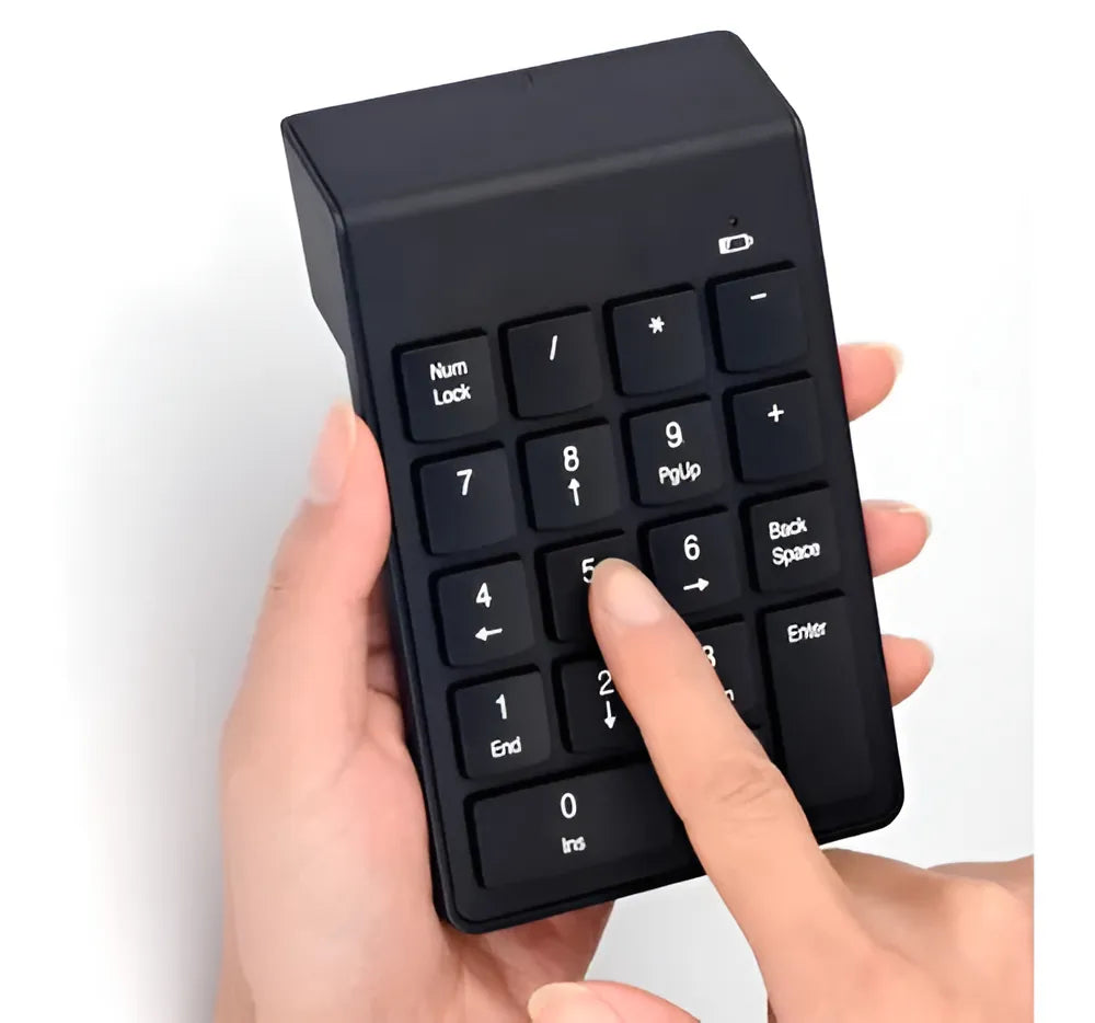 Mini Teclado Numérico Inalámbrico 19 Teclas Usb Mac Y Pc