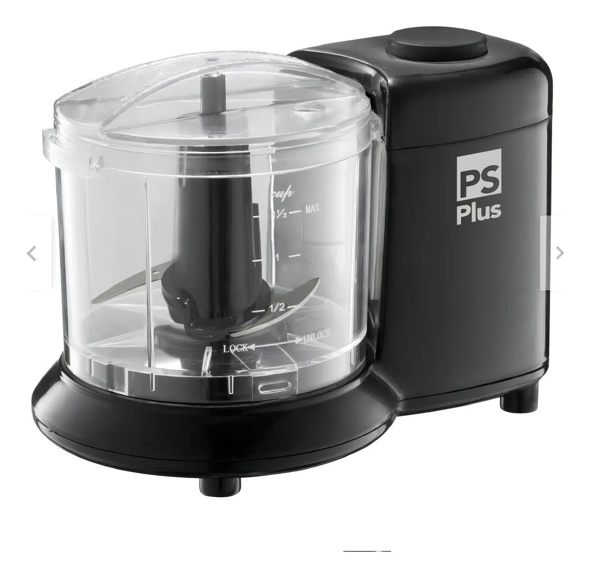 Procesador De Alimentos Picatodo Plus Solutions Color Negro