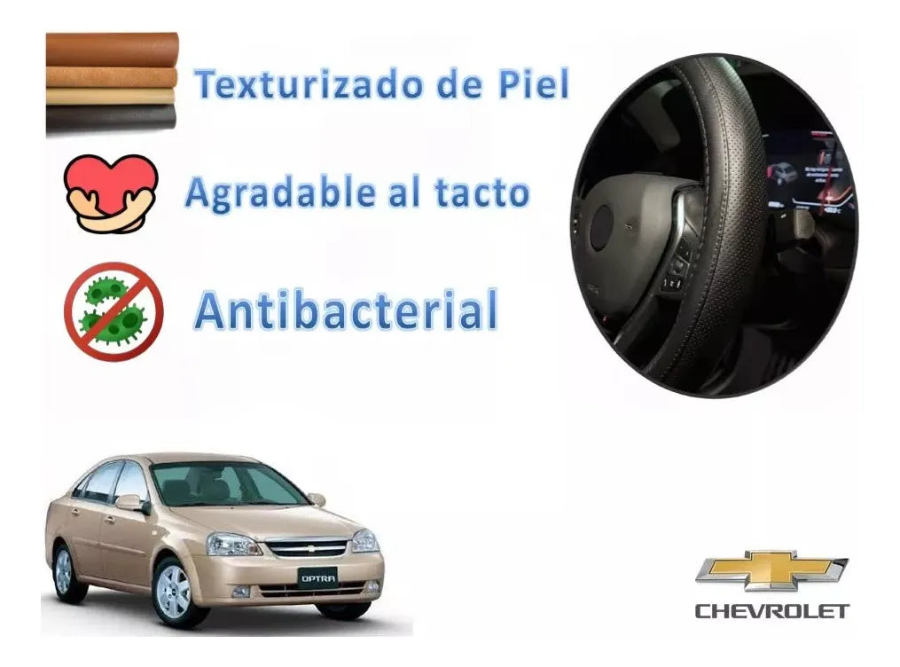 Funda Cubre Timon Cuero Chevrolet Optra 2006 A 2009 2010