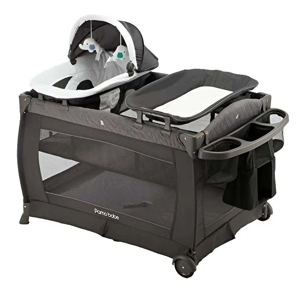 Pamo Babe Deluxe Nursery Center Comodo Corralito Para Bebes