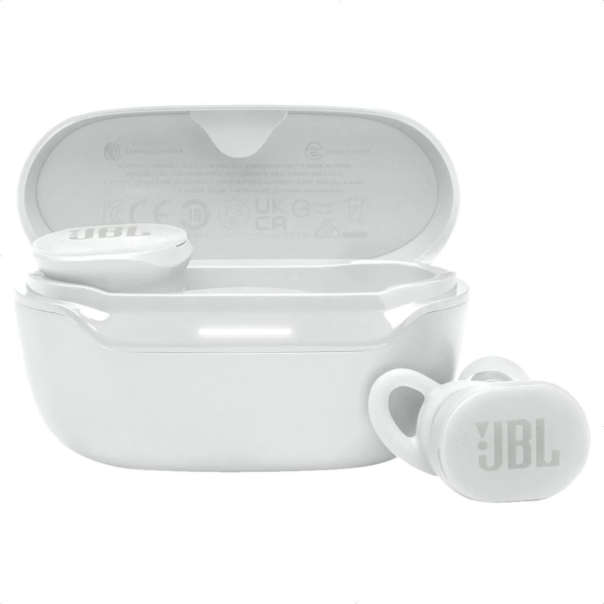 Auriculares Inalámbricos Jbl Endurance Race 2, Anc Ip68, Wht Color Blanco