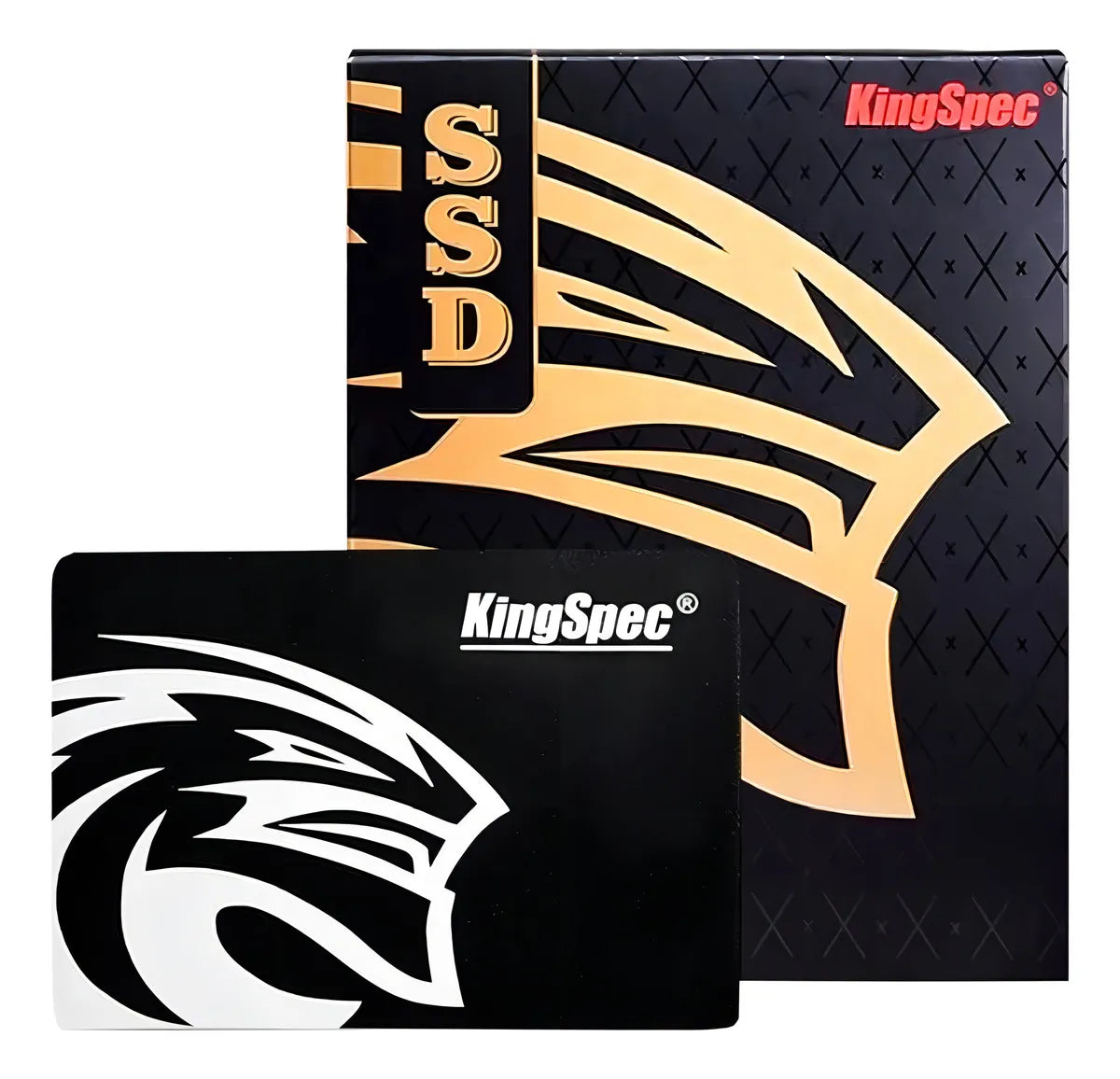 Unidad sólida interna KingSpec P4-480 de 480 GB, negra