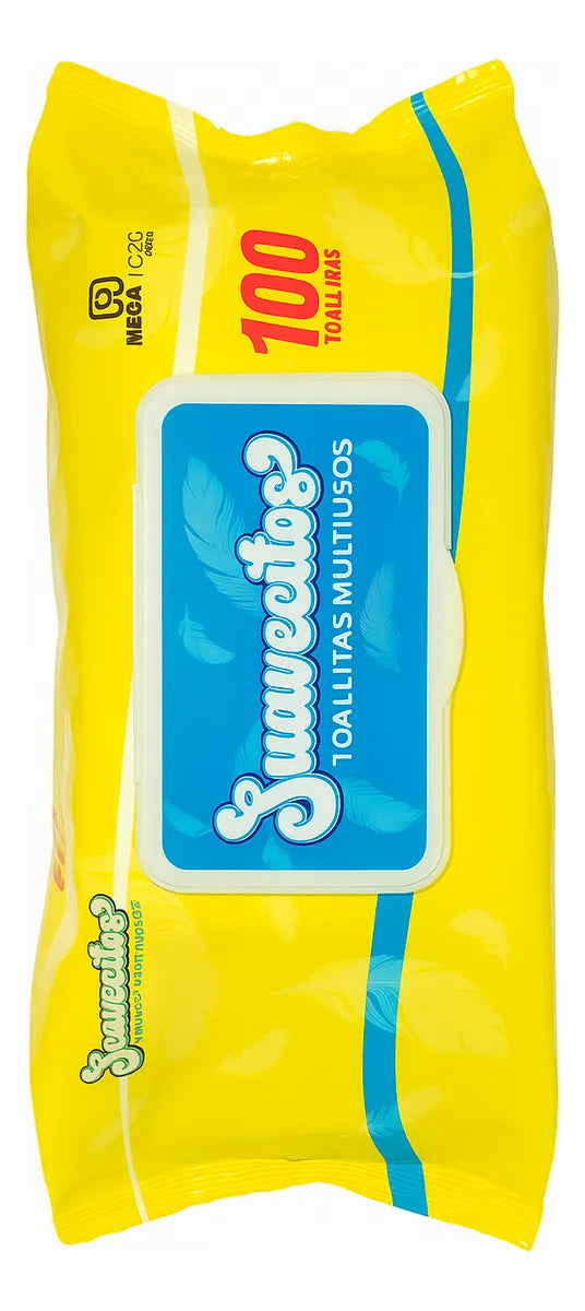 Pañitos Húmedos X100 Suavecitos Caja X24