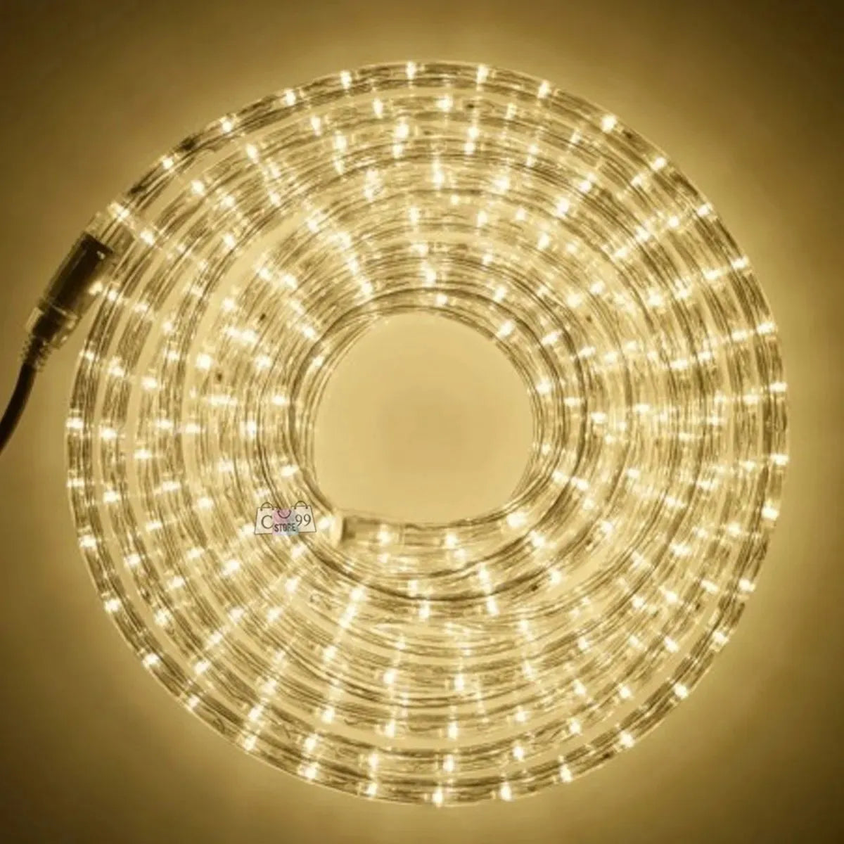 Manguera Led 3 Vias Luces Navideñas 20mt Blanco Cálido