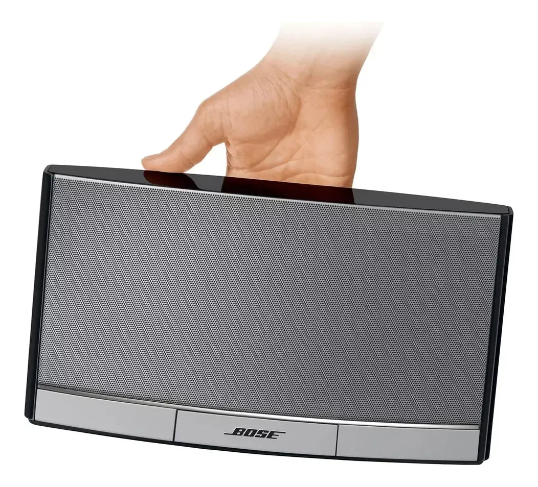 Parlante Bose Sounddock Portable - Gloss Black Plateado,negro
