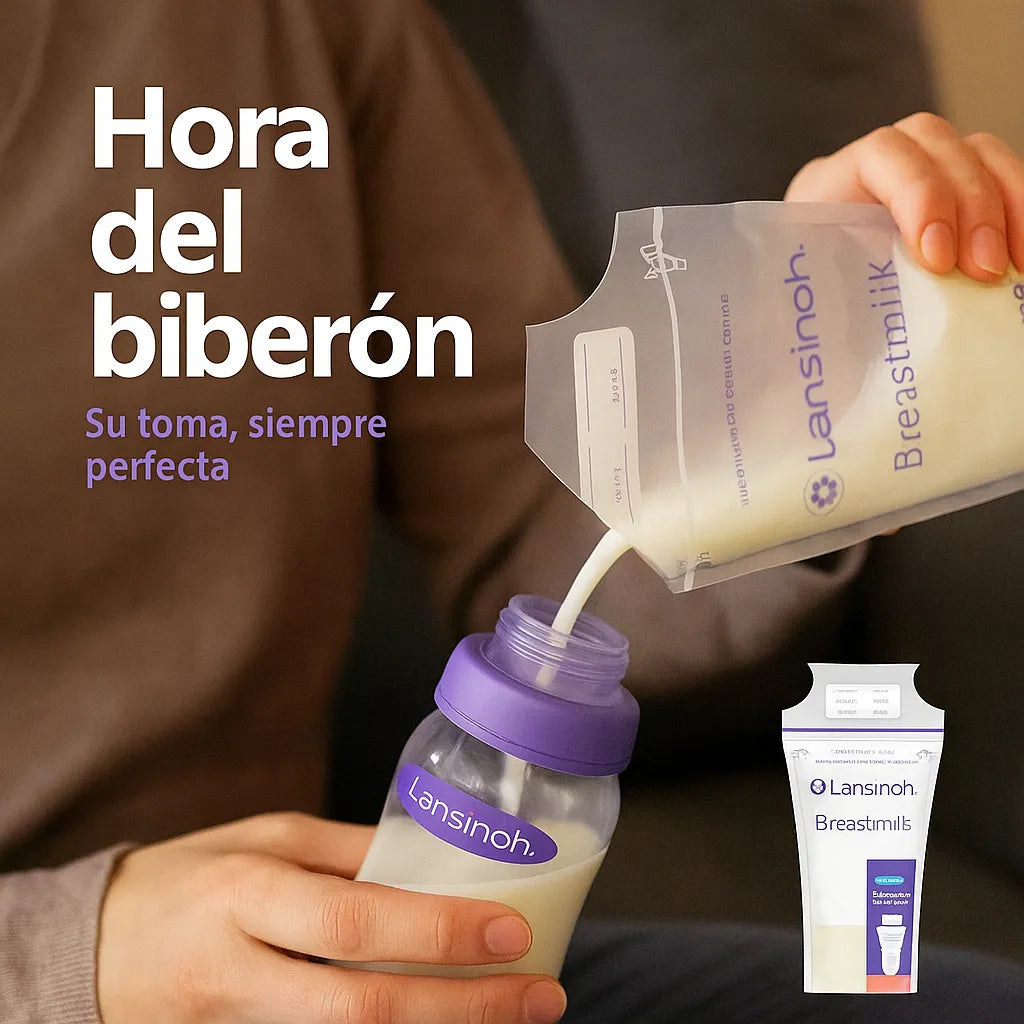 Bolsas Almacenamiento Lansinoh Leche Materna 50 Unid