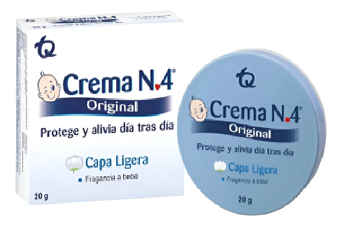 Crema No. 4 Antipañalitis X 20 Gramos