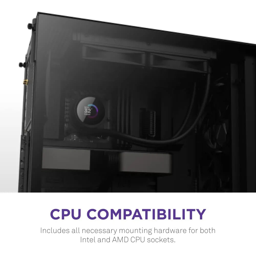 Nzxt Kraken 240 - Rl-kn240-b1 - Refrigerador Líquido Para...