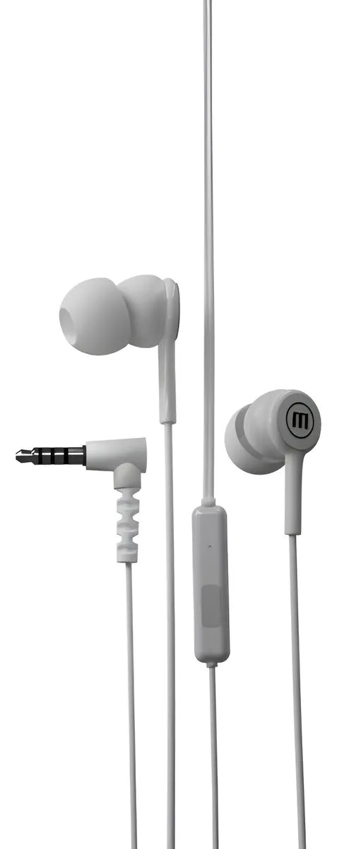 Maxell Audifo In-tips In Ear Stereo Buds W/mic Red Color Blanco