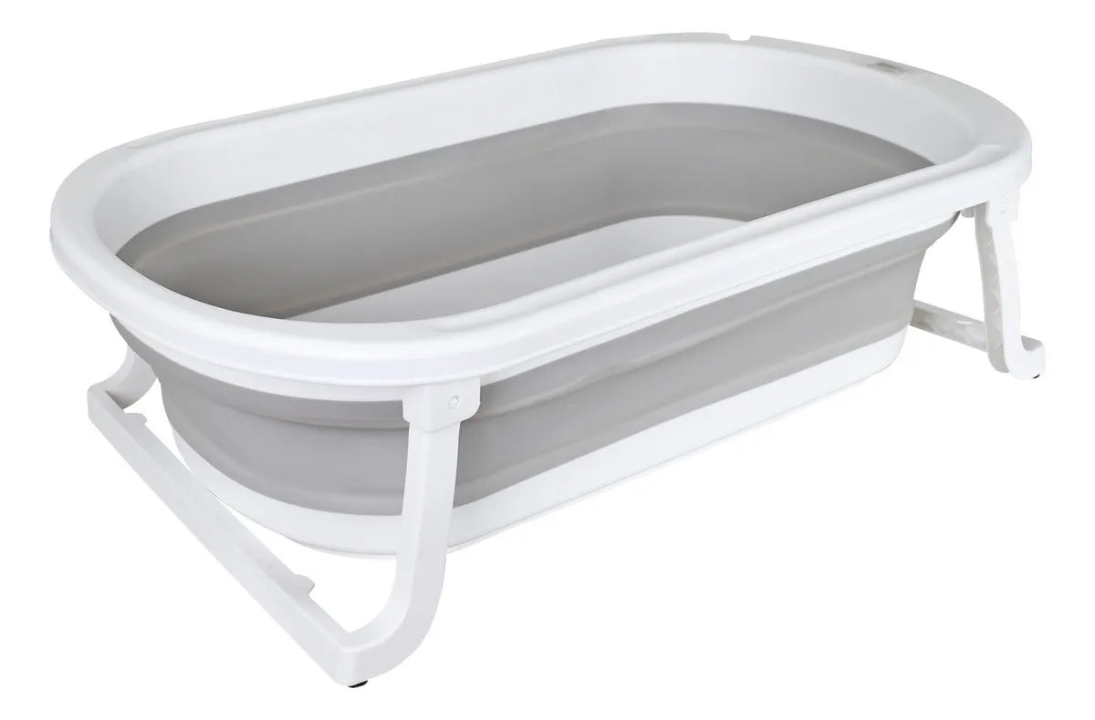 Bañera Bebe Plegable Portatil Wanda Happy Baby Color Gris