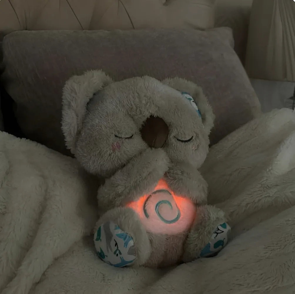 Calma Al Koala Para Que Duerma Con Un Peluche Color A
