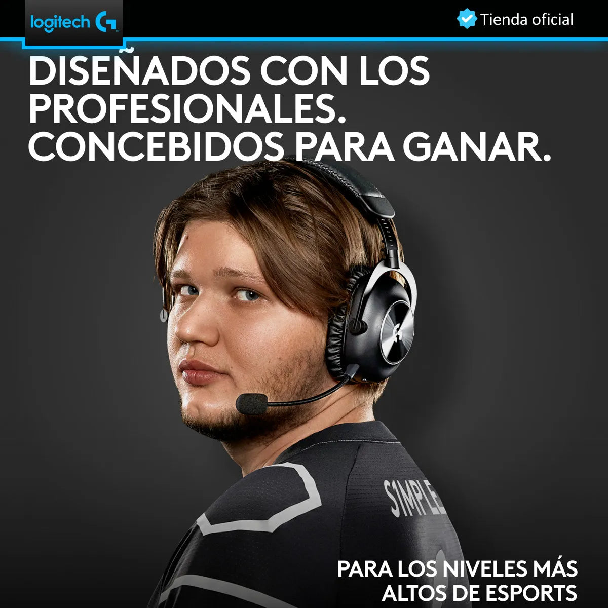 Logitech G Pro X 2, Diadema Gamer 7.1 Lightspeed / Bluetooth Negro