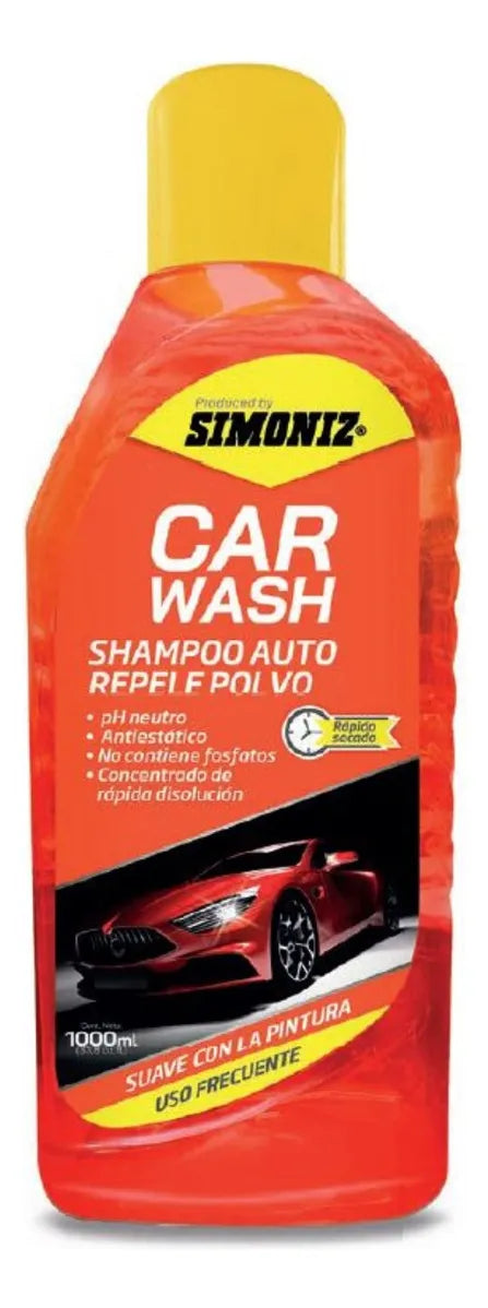 Shampoo Concentrado Car Wash Simoniz 1 Litro