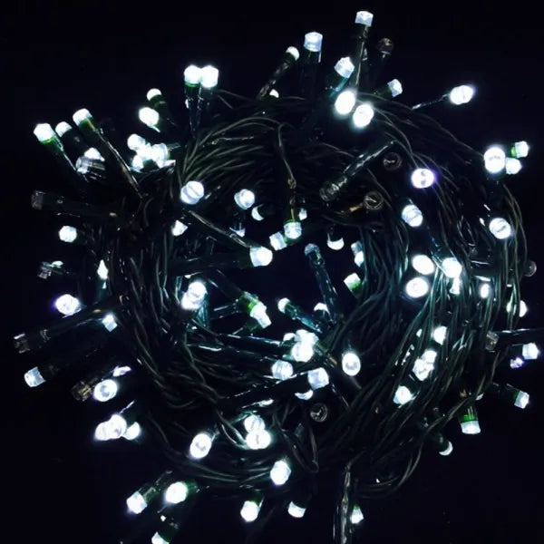 Luces Led Lineal 300 Blanca 20m Instalacion Navidad Navideña