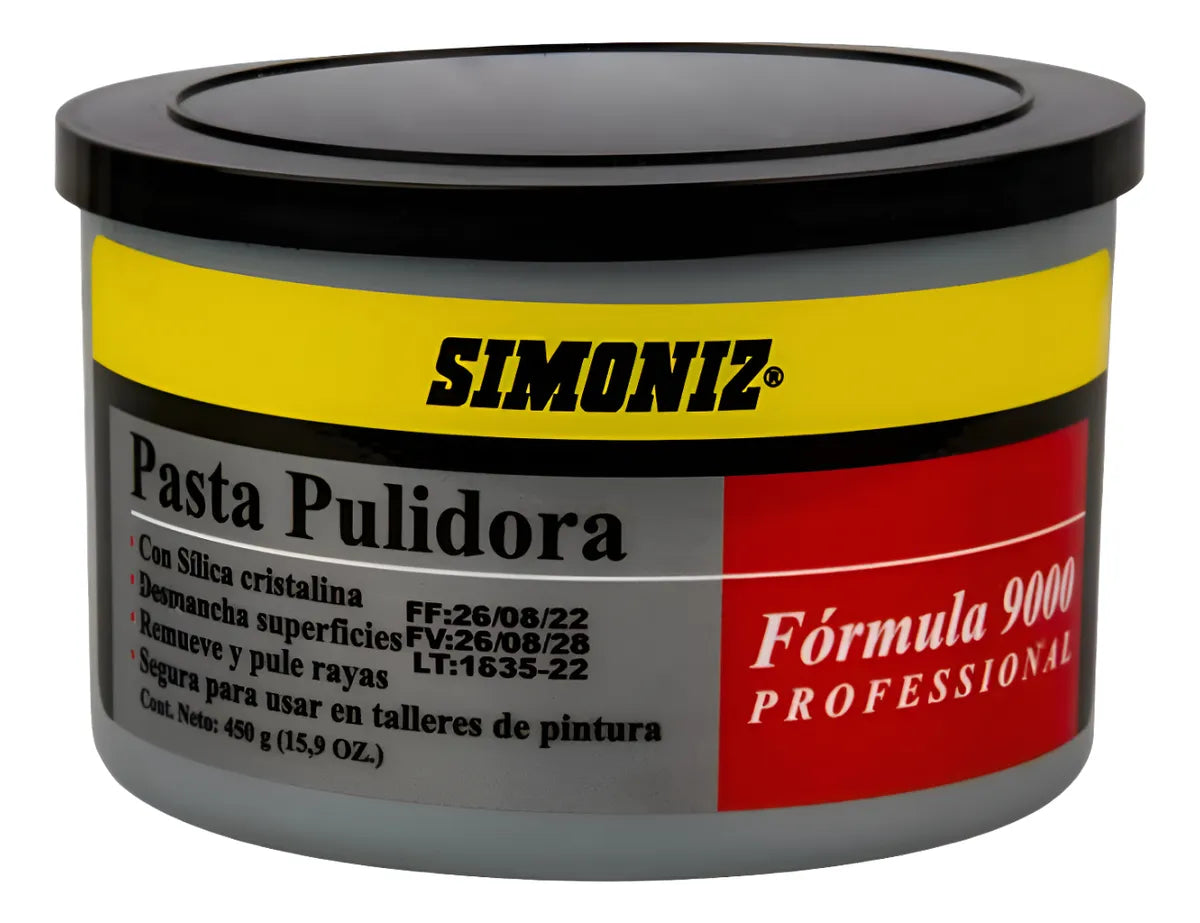 Pasta Pulidora Profesional Fórmula 9000
