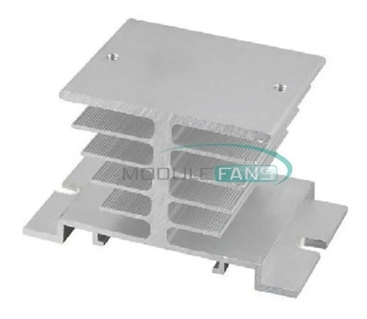 Disipador De Aluminio Fotek Para Rele De Estado Solido Ssr