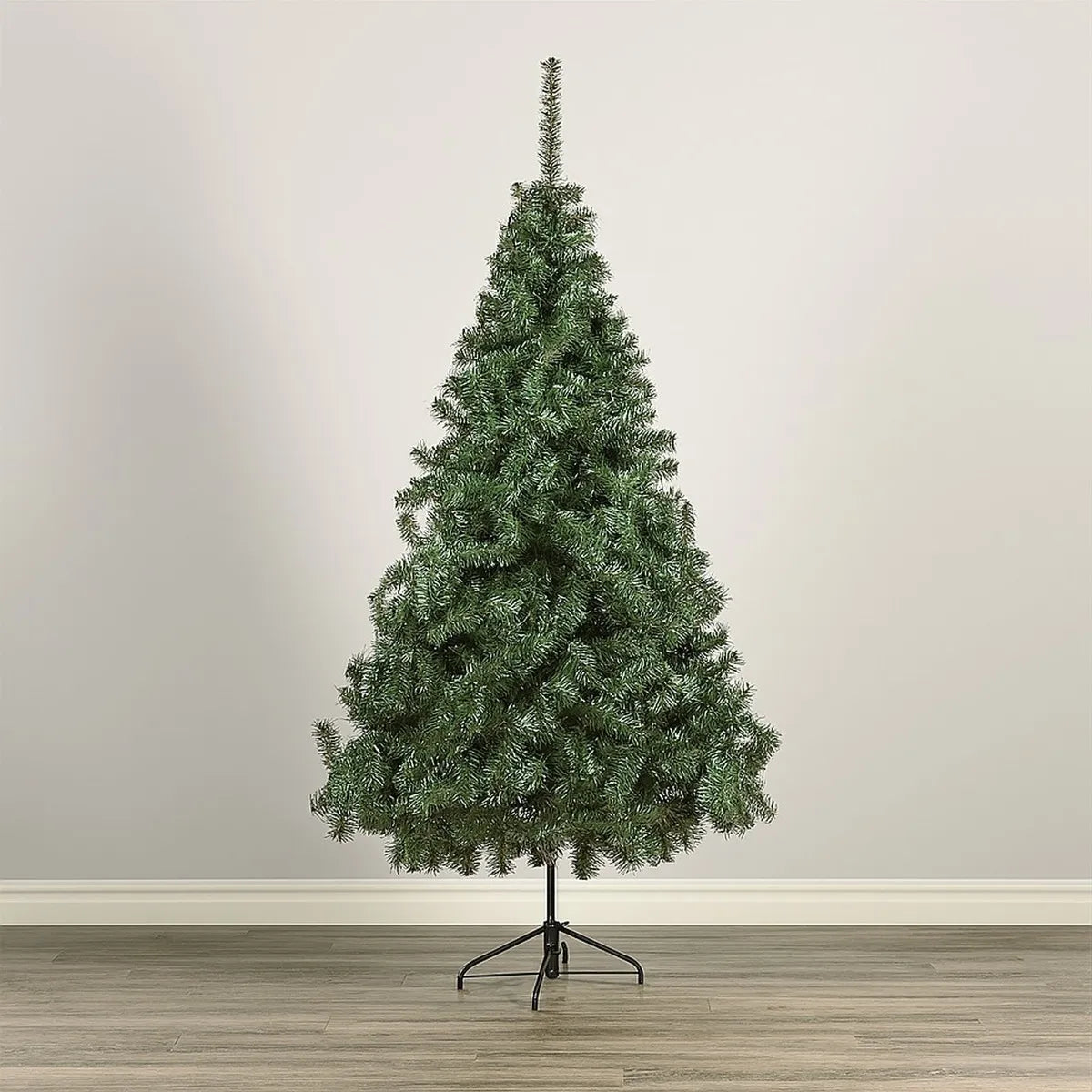 Árbol De Navidad Andino 2.00m Para Guirnalda Luces Bolas Verde