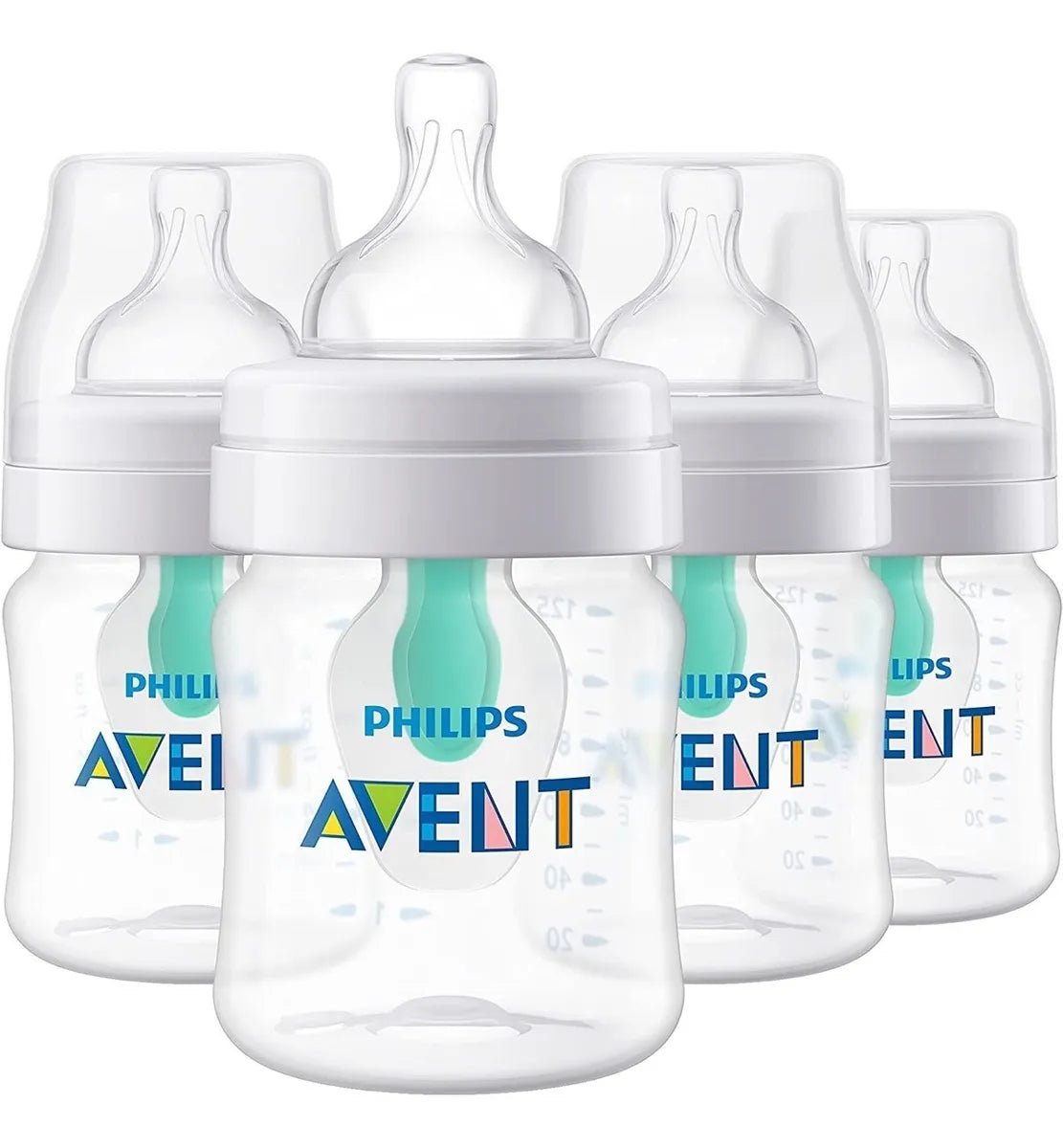 Biberones Philips Avent Anticólicos 4 Oz 118 Ml Scy701/04