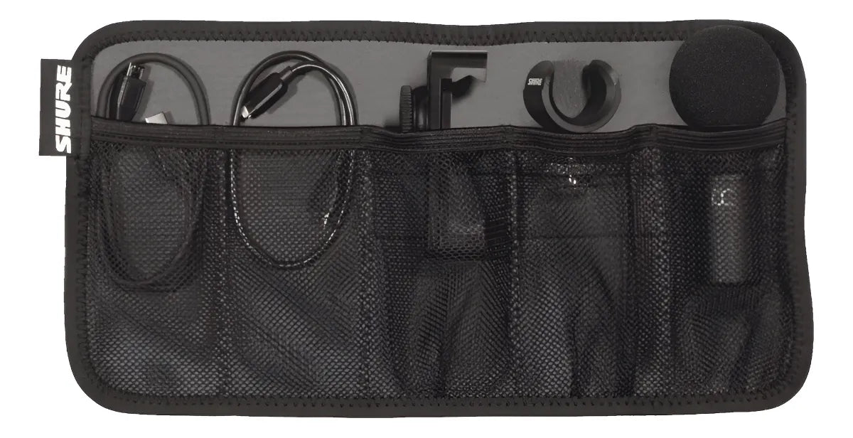 Micrófono Shure MV88 + Video Kit Condensador Cardioide color negroS