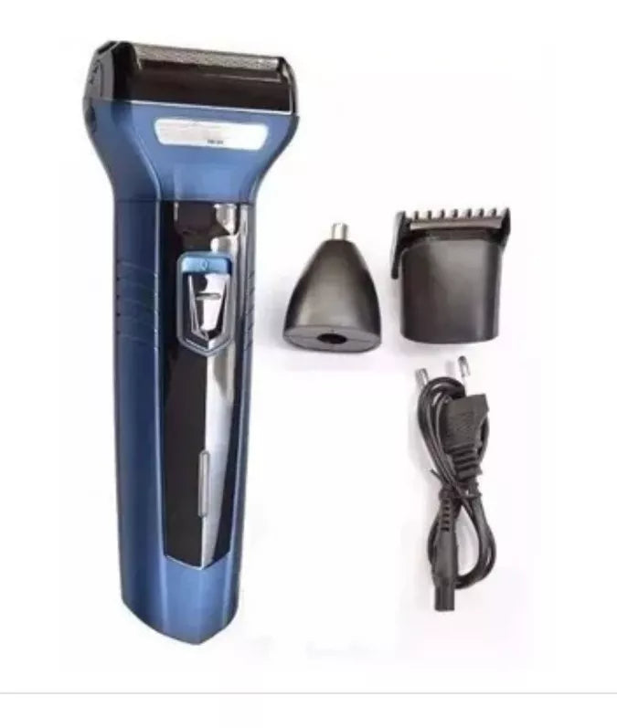 Máquina Afeitadora Y Cortadora De Pelo Geemy Gm-6589 Color Azul 110V