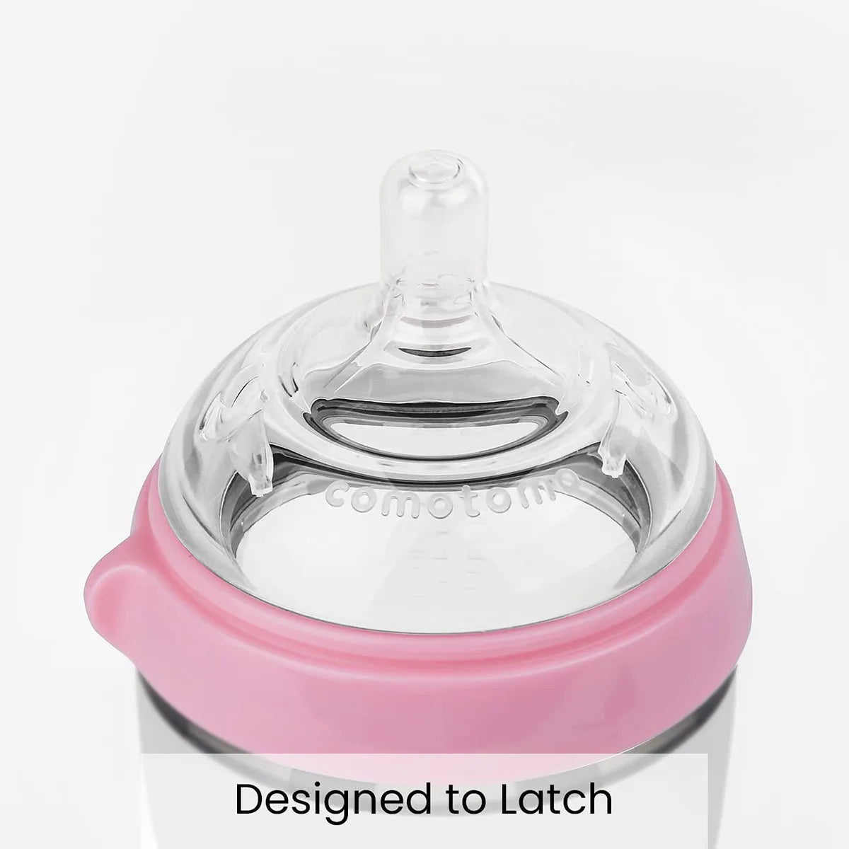 Comotomo 2 Biberones Baby Bottle Rosa 150ml
