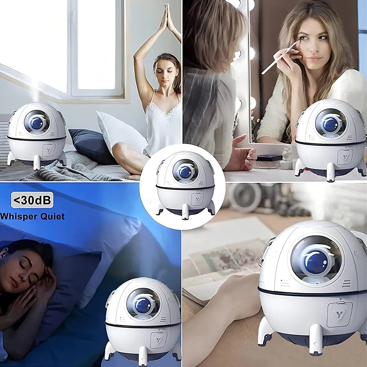 MJ046 Humidificador Blanco