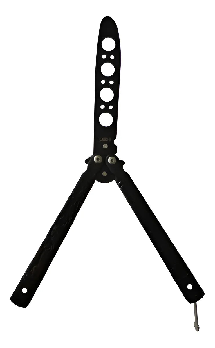 Cuchillo inalámbrico Butterfly de acero inoxidable para entrenamientos