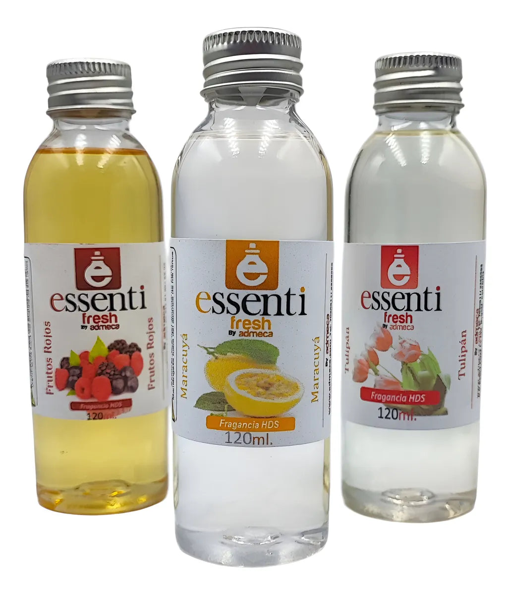 Esencia Hidrosoluble X 3 Unds De 120ml Para Humidificador
