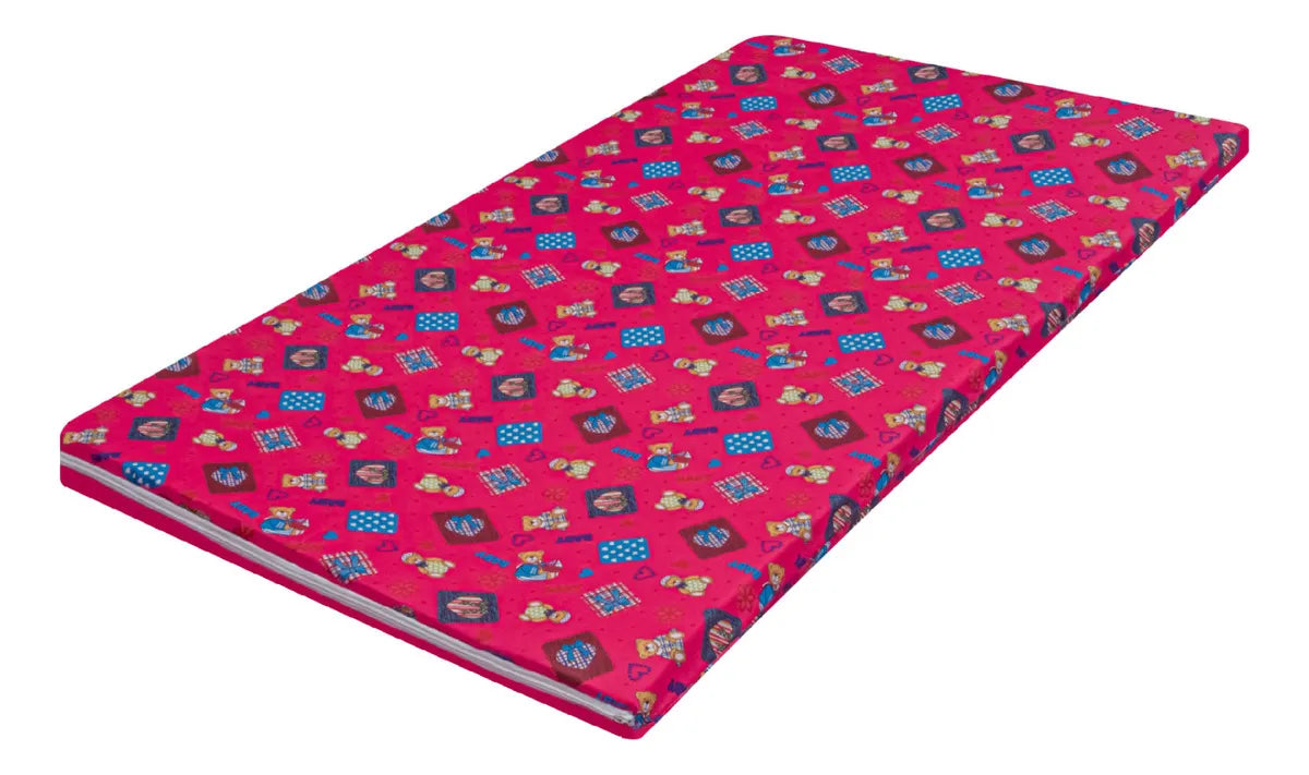 Colchoneta Antifluidos Para Bebé Multiusos 70x130 + Color Rosa Osos Baby