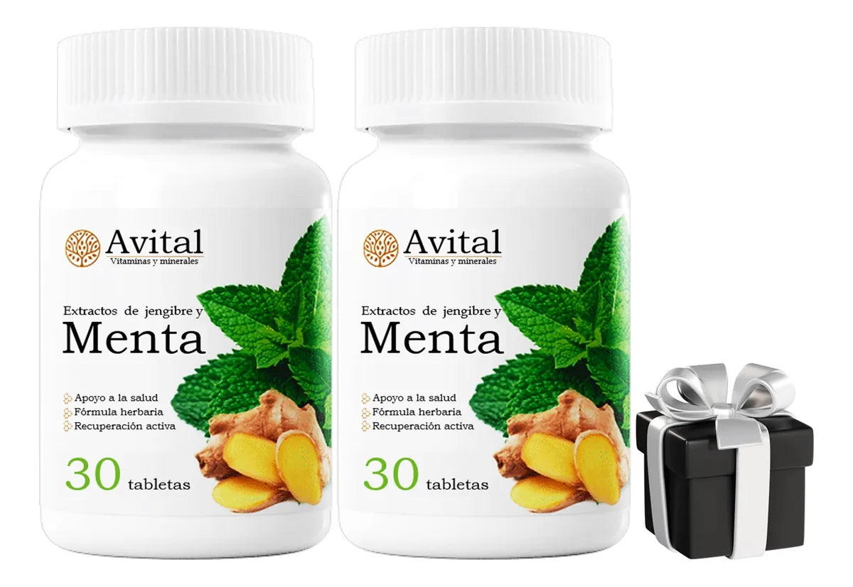2 Avital Menta Original +regalo Menta