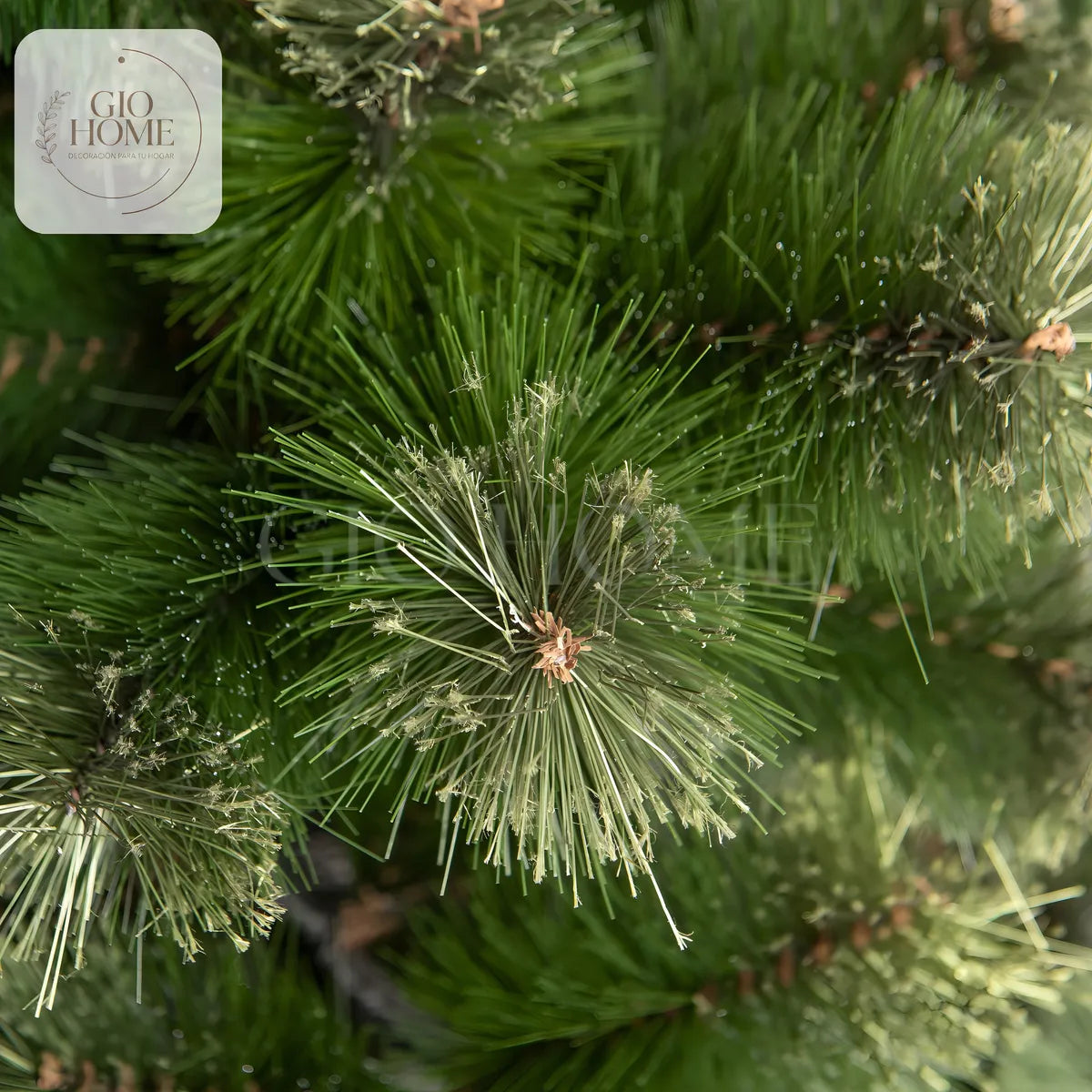 Arbol De Navidad Noruega 2.00m 442 Puntas Gio Home Pino Navideño Look Natural Base Metalica Artificial Para Decoracion Con Bolas Adornos Extensiones Cintas Bombillos Botas Campanas Luces Estrella Noel