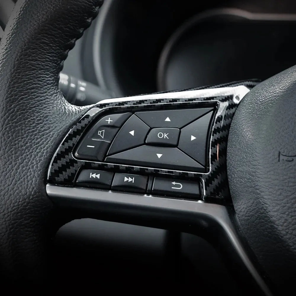 Accesorios Nissan Kicks Sentra Versa Cubierta Timon Fibra C.