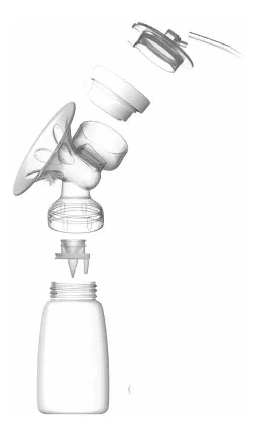 Biberon Completo Repuesto Para Extractor Real Bubee 7 Partes